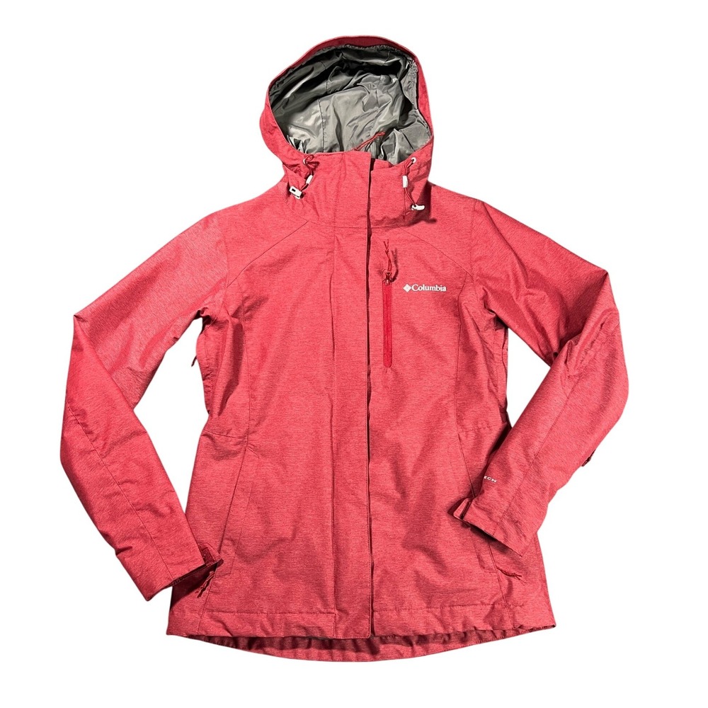 Columbia Whirlibird IV Interchange Jacket‎ Women's XS Red Omni-Tech SHELL ONLY